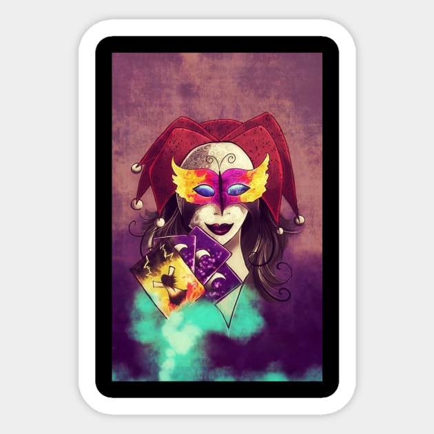 Death Masquerade: Major Arcana Cover Sticker by RoAnnaSylver